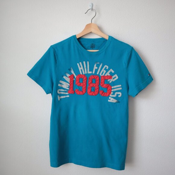 Vintage Y2K Tommy Hilfiger Graphic Tee | XS - Picture 1 of 8
